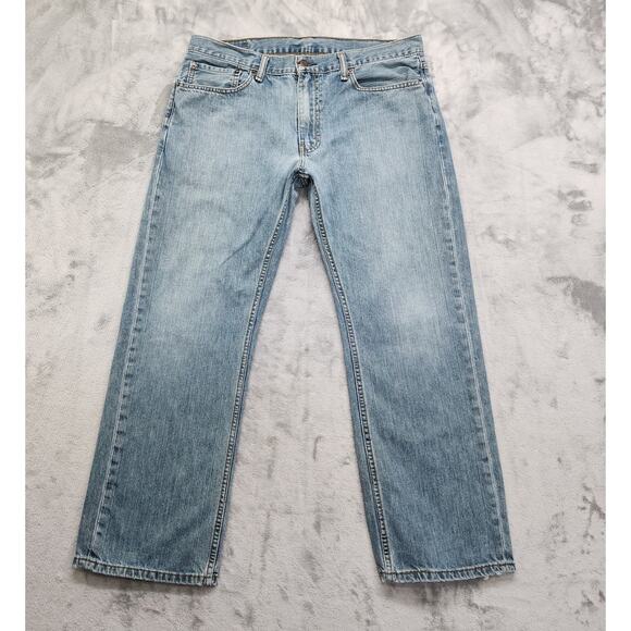 Levi's Other - Levi’s Jean Mens W36 L32 Blue Relaxed Straight Leg Classic Denim Distressed Work